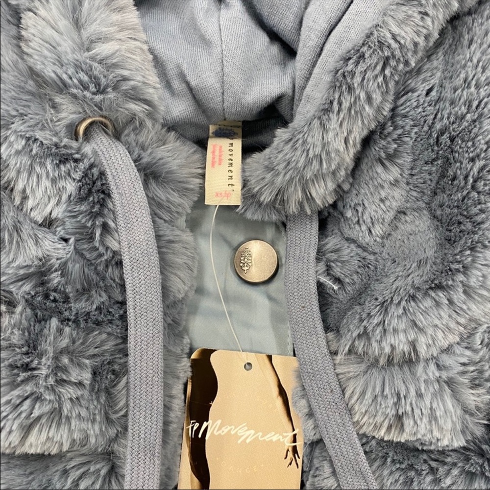 Free People Movement Soft Hoodie In Blue - Picture 5 of 5